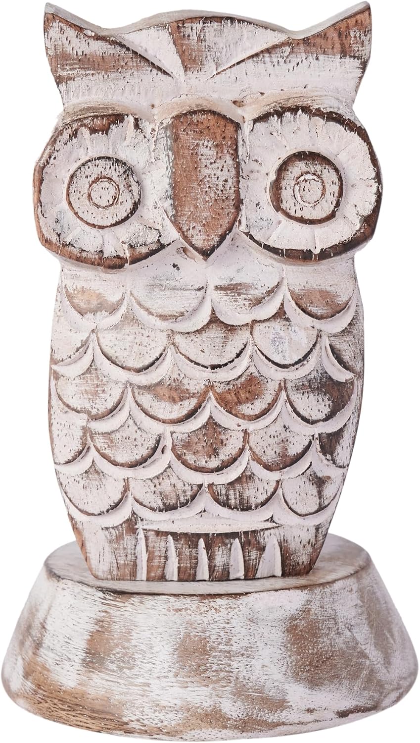 Birthday Gifts for Women Wooden Owl Glasses Holder Night Stand Reading Eyeglass Spectacle Retainer Gifts for Adults Women Men Him Her Mom Dad Car