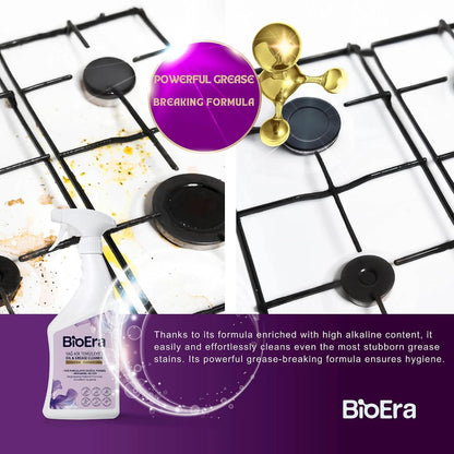 Plant-Derived Cream Cleaner, Cuts Grease, Gently Cleans with Baking Soda, Perfect for Ovens, Sinks, and Walls