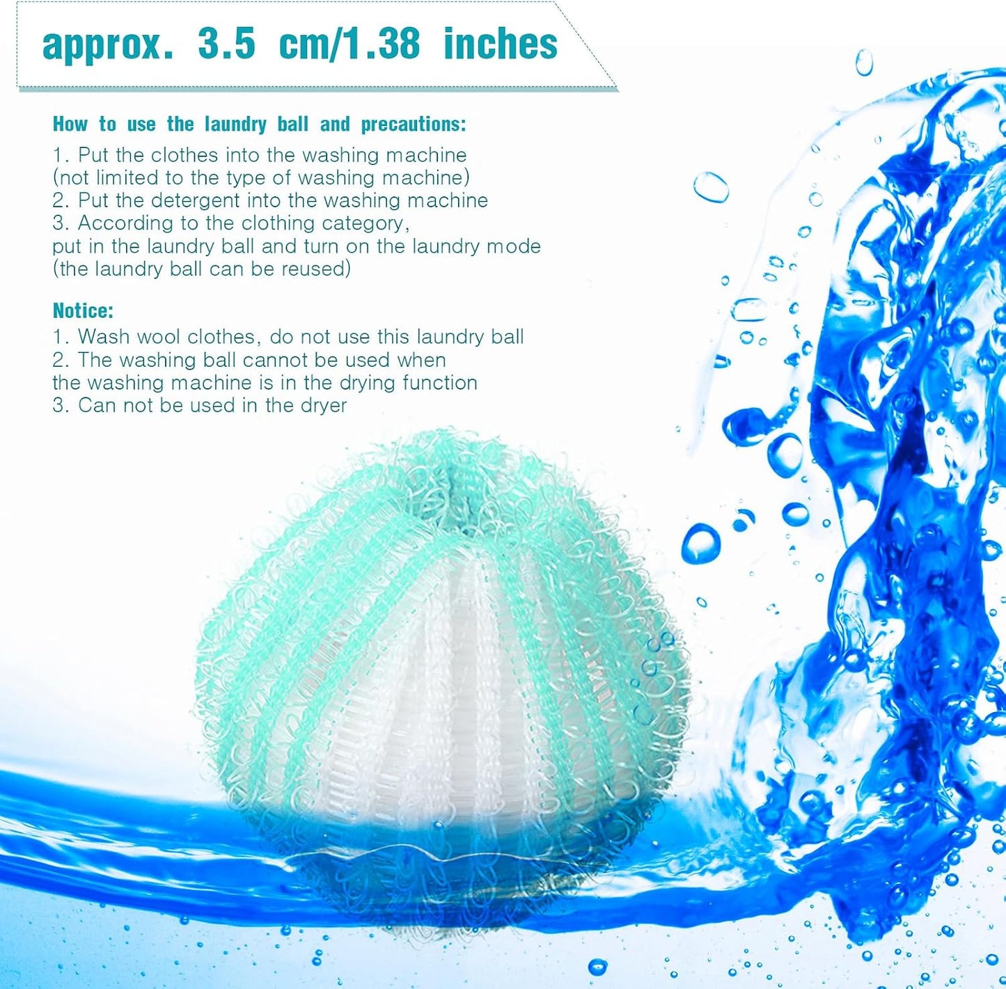 Blulu 18 Pieces Pet Hair Remover for Laundry, Classic Color | Reusable Washing Machine Hair Catcher Pet Dog Cat Fur Catcher Lint Remover from Laundry