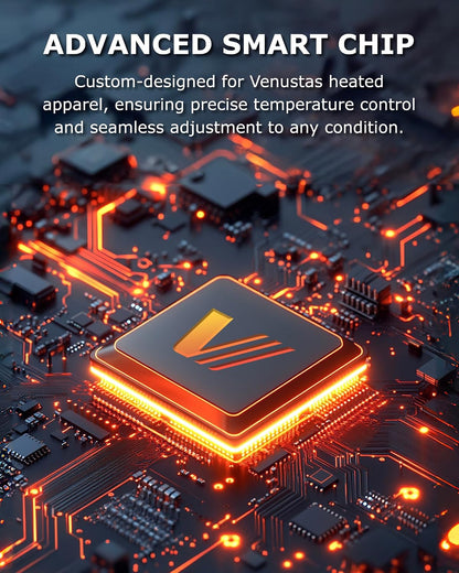 Venustas Heated Hand Muff with Rechargeable Battery, Electric Hand Warmer Pouch for Football, Hunting, Heats Up to 15HRS