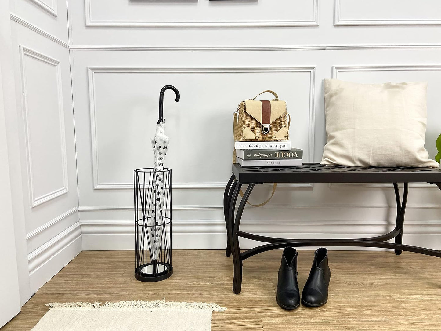 Mango Steam Pluvian Soakstone Umbrella Holder (Tall, Gold)