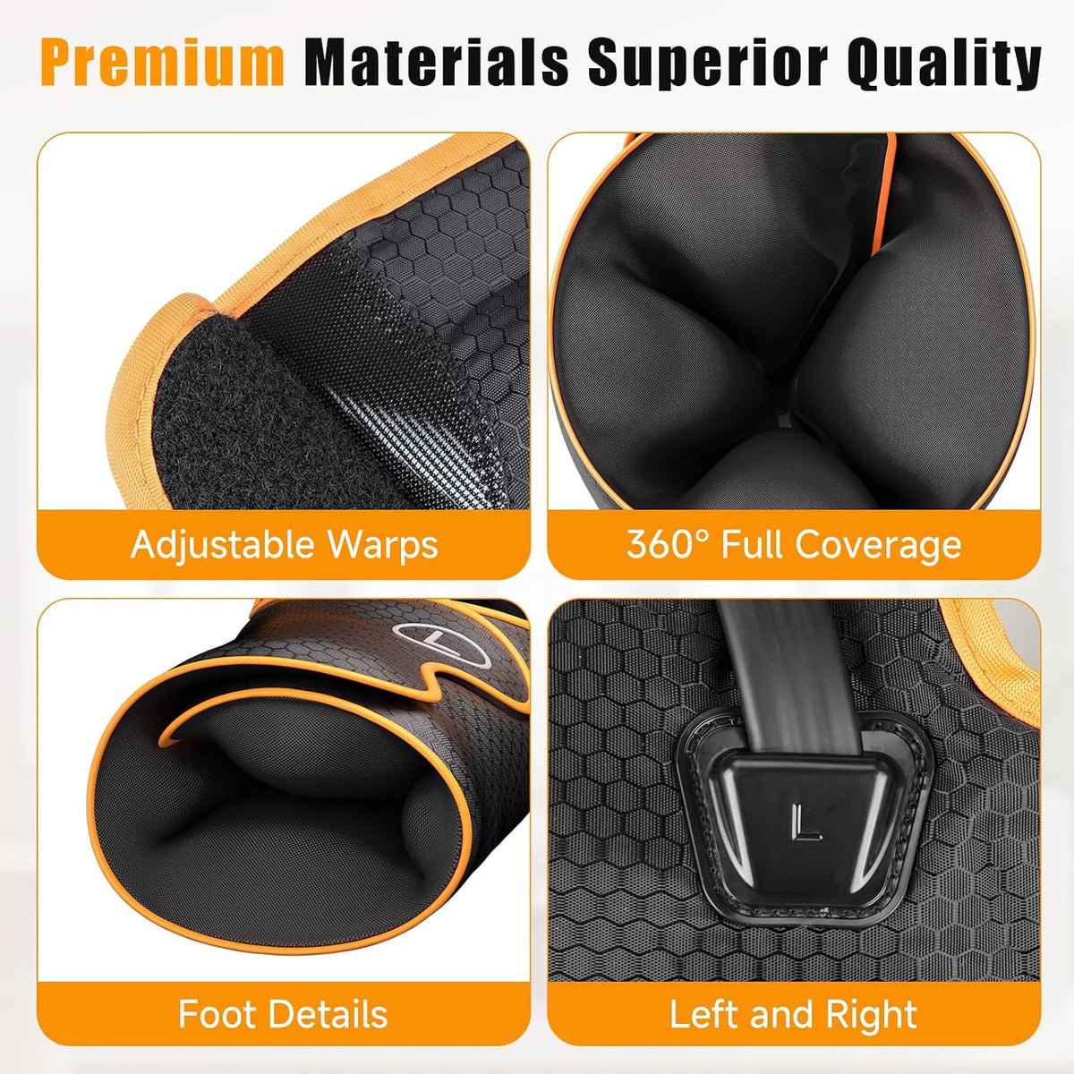 Leg Compression Massager with Heat for Circulation and Pain Relief