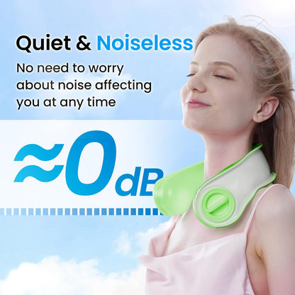 Neck Cooler for Hot Weather, Reusable Wearable Ice Water Neck Wrap with Wide Mouth for Ice Cubes, U-Shaped Cooling Neck Pack for Summer Heat, Outdoor Work, Sports, Travel & Hot Flashes, Blue