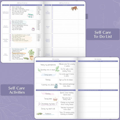 Legend Self-Care Journal – Guided Daily Reflection Journal to Support Mental & Physical Health – Daily Mood, Meditation & Personal Development Notebook – 7.1x10.5”, Lasts 3 Months (Turquoise)