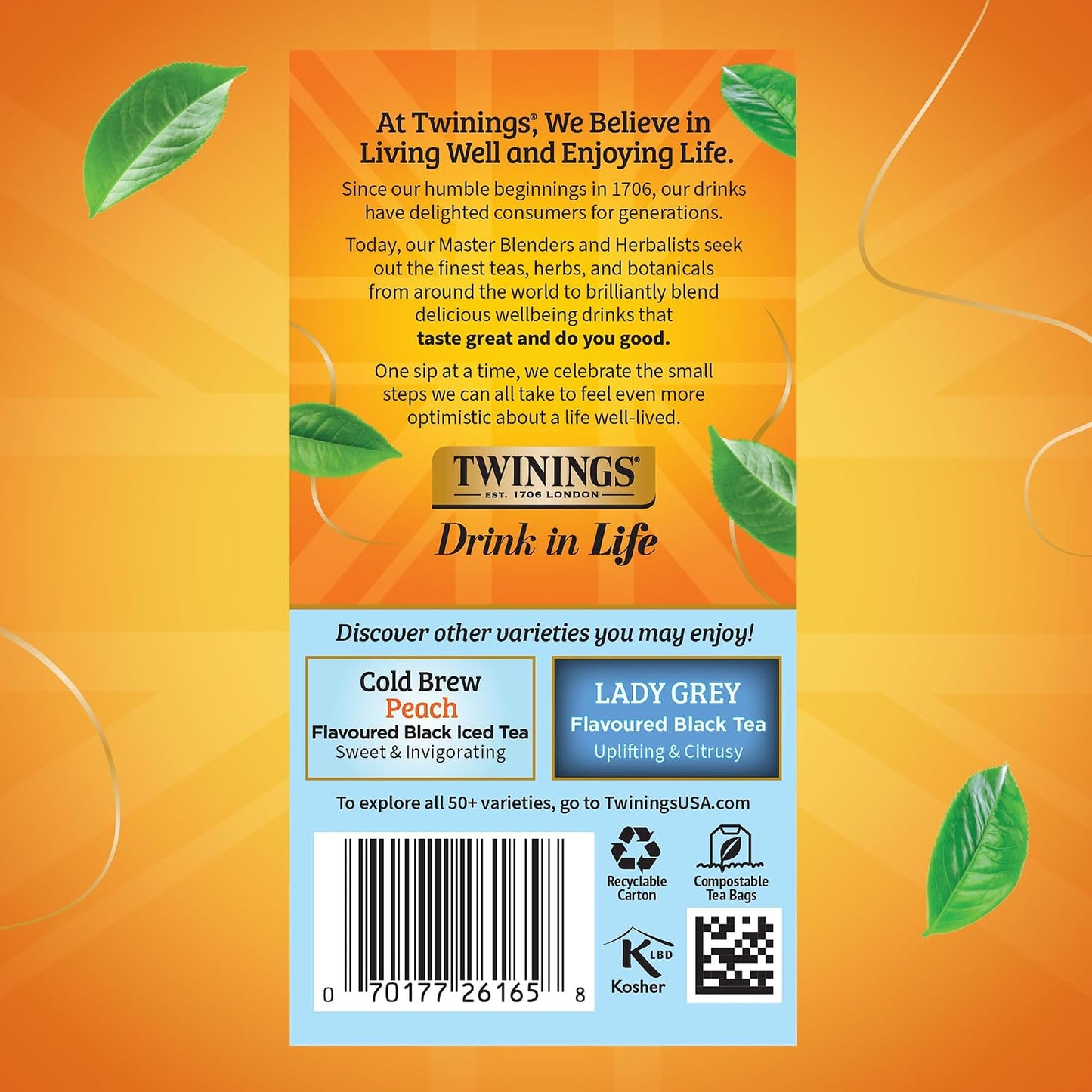 Twinings Strawberry & Raspberry Herbal Iced Tea, 72 Oversized Tea Bags, Makes 18 Pitchers or 144 Servings, Unsweetened, Naturally Caffeine-Free, 72 Count (Pack of 1)