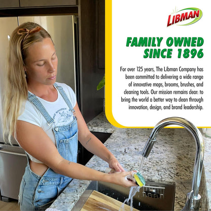 Libman Scrub Brush Kit | Cleaning Brush | Tile & Grout Brush | Small Scrub Brush | Power Scrub Brush | Carpet Brush | Bathroom Scrubber | Boot Scrubber | 3 Different Brushes Included