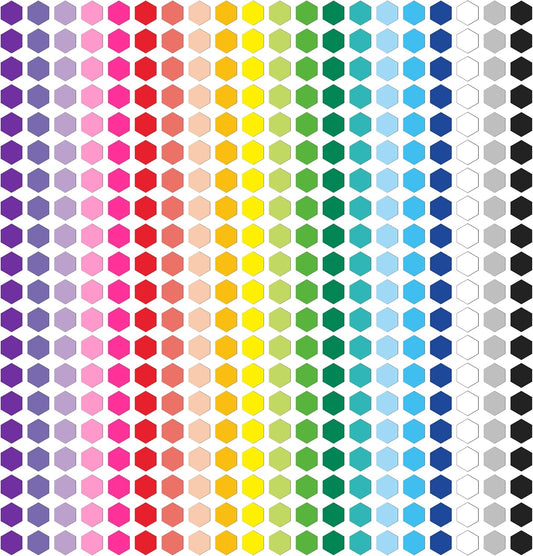 10000 PCS Small Dot Stickers 1/4" Round Color Coding Labels Circle Sticker | 20 Colors Dot Label Sticker Small Mini Stickers Colored Dot Stickers for Office,Classroom