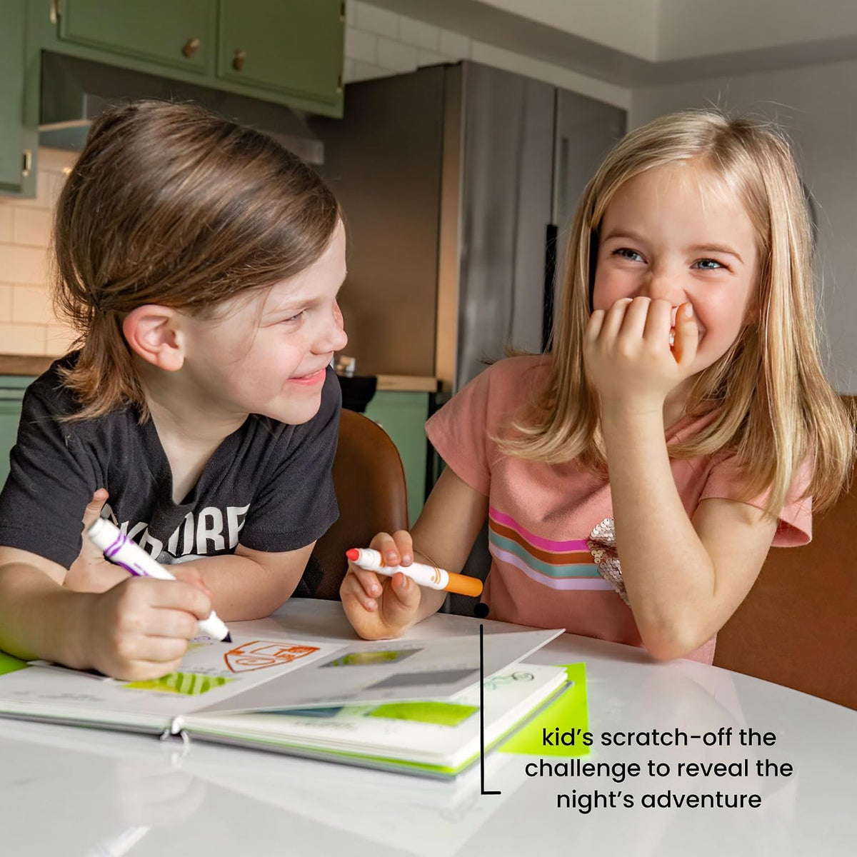 Kids Edition - 30 Scratch-Off Adventure Games for Ages 6-12