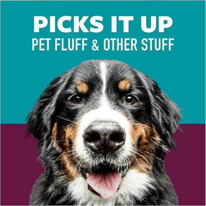Scotch-Brite Pet Hair Extra Sticky Lint Roller, 95 Sheets Total,1 Pack | Designed for Removing Fur + Fluff on Couches, Clothes, Dog and Cat Beds, & More