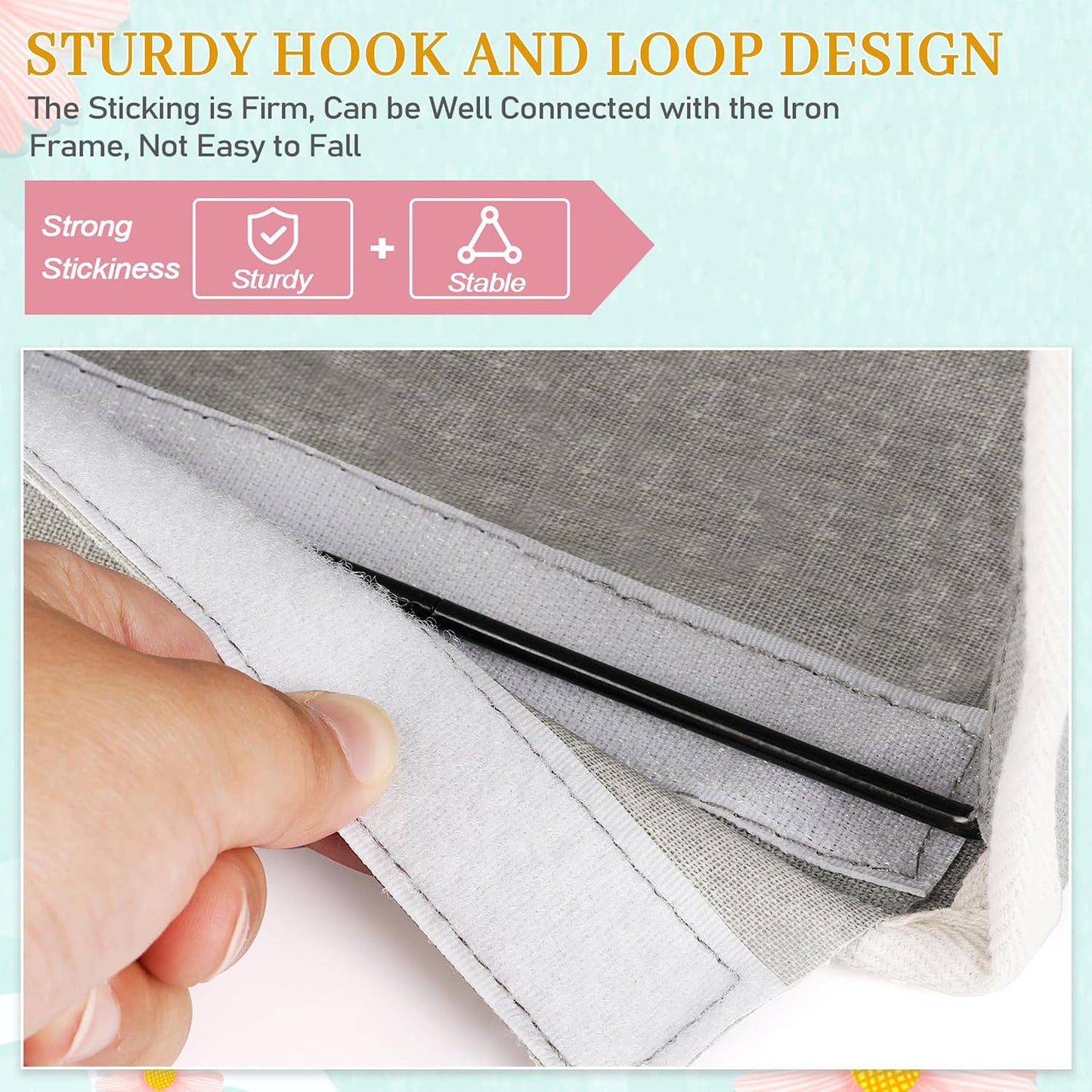 Bedside Caddy Bedside Storage Bag for Headboards/Bunk Bed | Hanging Bed Caddy with Hooks fits Bunk bed Hospital Beds Dorm Bed Rails, Essentials for Phones, Books, Remotes, Water Bottles