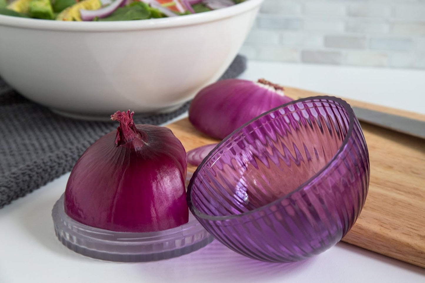 Tulz Lemon Save-A-Half, Set of 4, for Tomato, Onion, Lemon, Avocado