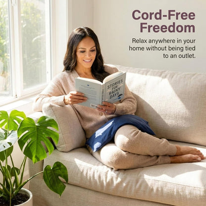 Basic Herb Pack Heating Pad, Indigo