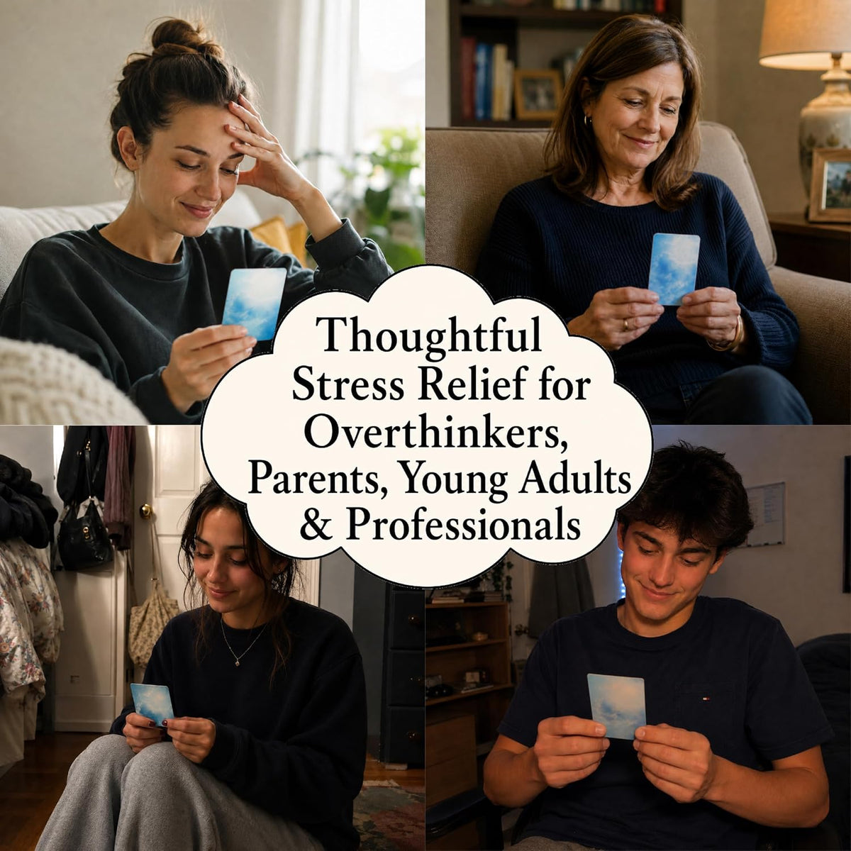 Daily Cards for Stress & Anxiety Relief | Stress Relief Gifts