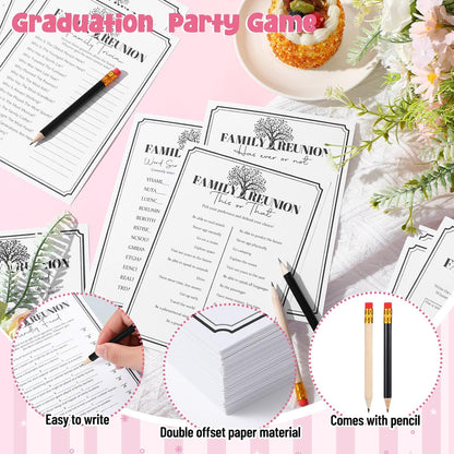 217 Pcs Family Party Bingo Games and Fun Activities Family Gathering Sleepover Question Card Set Game for Adults Games Indoors, Sleepover Activity Supplies