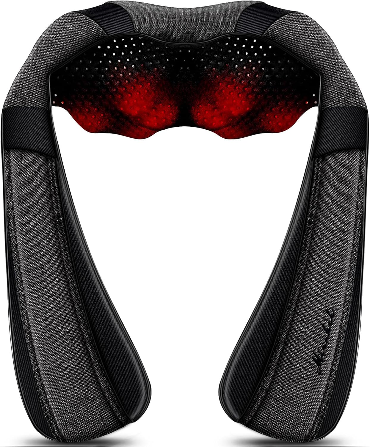 Shiatsu Neck Back and Shoulder Massager with Heat for Pain Relief Deep Tissue, Christmas Women Men Gifts for Mom Dad, Wife Husband, Him Her, Fathers Day, Mothers Day, Birthdays Gift (NOT Cordless)