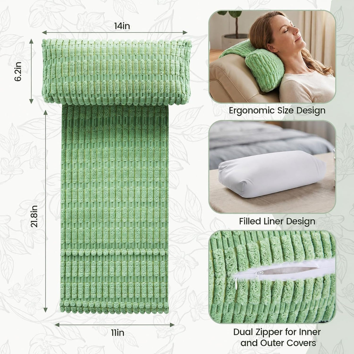 Recliner Pillow, Adjustable Neck Pillow for Recliner Chair