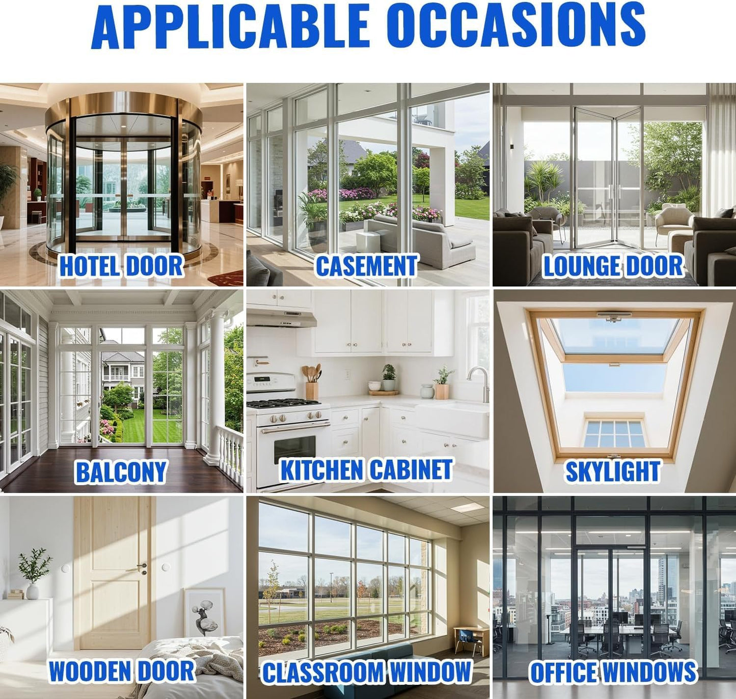 Weather Stripping Door Seal - Draft Stopper for Windows Doors, 33Ft | Seals Gaps up to 1.2in, Stops Heat Cold Escaping, Boosts HVAC, Blocks Wind Dust Insects, Strong Adhesive, Easy Trim Install