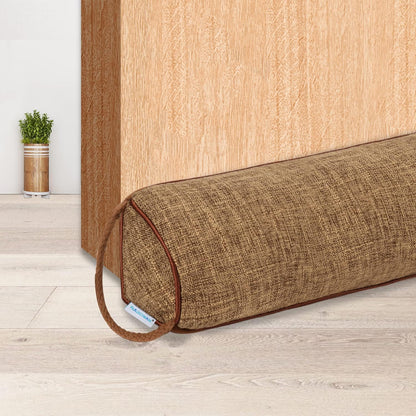 NABOWAN Weighted Door Draft Stopper — Triangular Under-Door Gap Filler for Gaps up to 3", Wind Noise Blocker, Energy Saver for Home Room Essentials, 32 Inch Gray