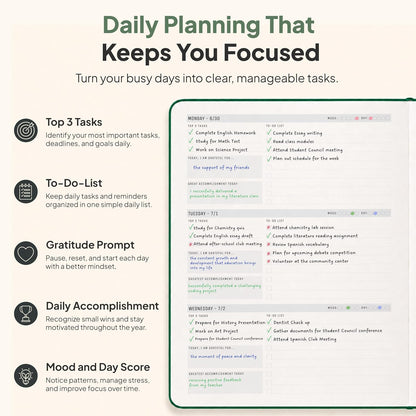 Dated, 2026 Planner, 5.8” x 8.3” - The #1 Productivity Planner to Achieve Your 2026 Goals - Planner 2026-2027 by PRODUCTIVITY STORE (A5, GREY)