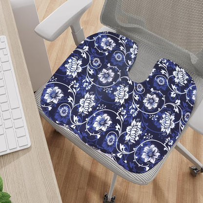 Tailbone Pain Relief Cushion, Memory Foam Seat Cushion for Coccyx Sciatica Pain Pressure Relief Office Desk Chair