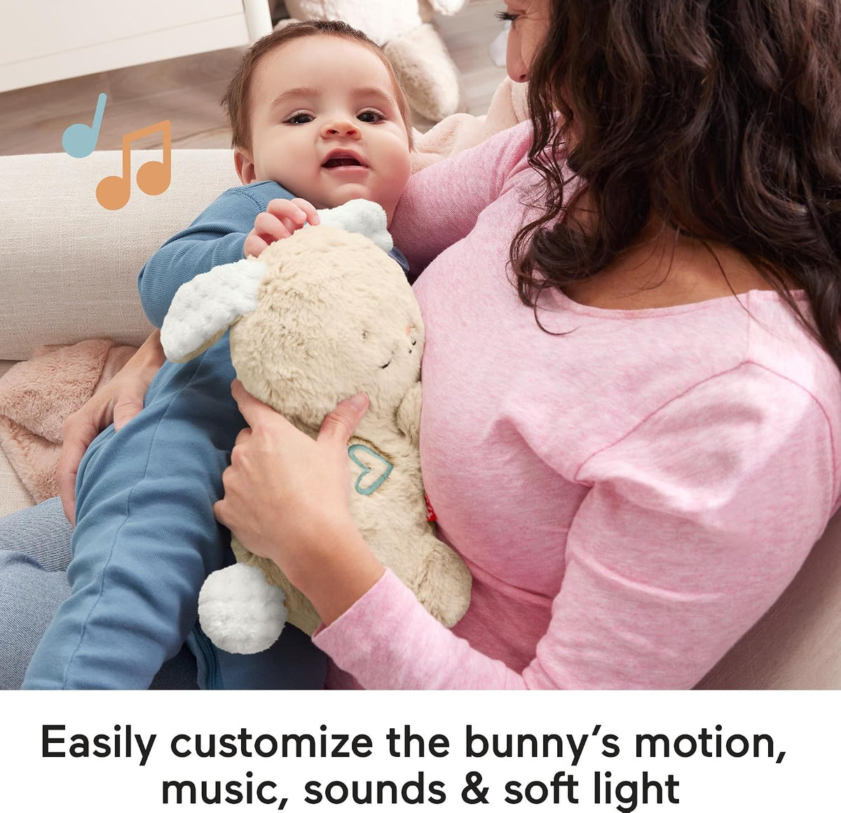 Fisher-Price Soothe ‘n Snuggle Otter Plush Baby Toy
