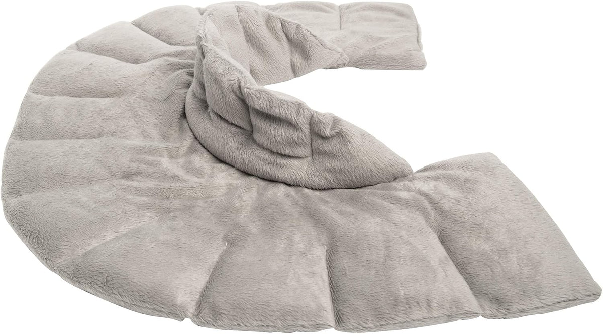 Bed Buddy Microwavable Heating Pad and Cooling Neck Wrap, Comfort Wrap for Neck and Shoulders, Microwavable for Moist Heat Therapy and Freezable for Cooling Therapy, Lavender & Chamomile Aromatherapy