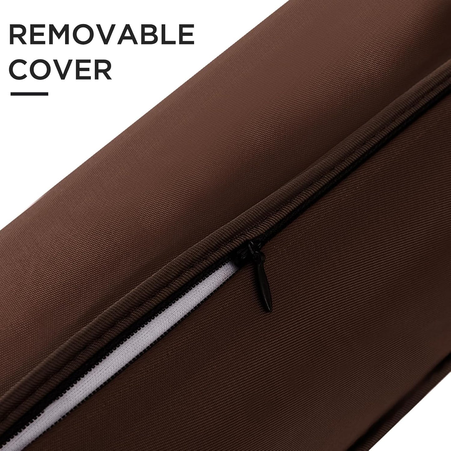 Resistant Door Draft Stopper, Removable Washable Cover, 36", Black | Weighted Gap Filler, Blocks Hot and Cold Air, All-Season Seal