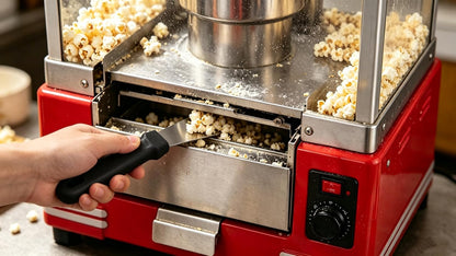 Popcorn Machine Cleaning KitAccessories-16Pcs Multi-Functional Cleaner Set, with Long-Handled Brush,Crevice Brush & Oil-Absorbing Cloth for deep Cleaning Popcorn Machines, Range Hoods, ovens