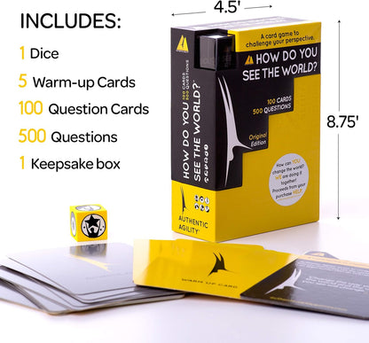 How Do You See The World? Conversation Card Game 500 Questions