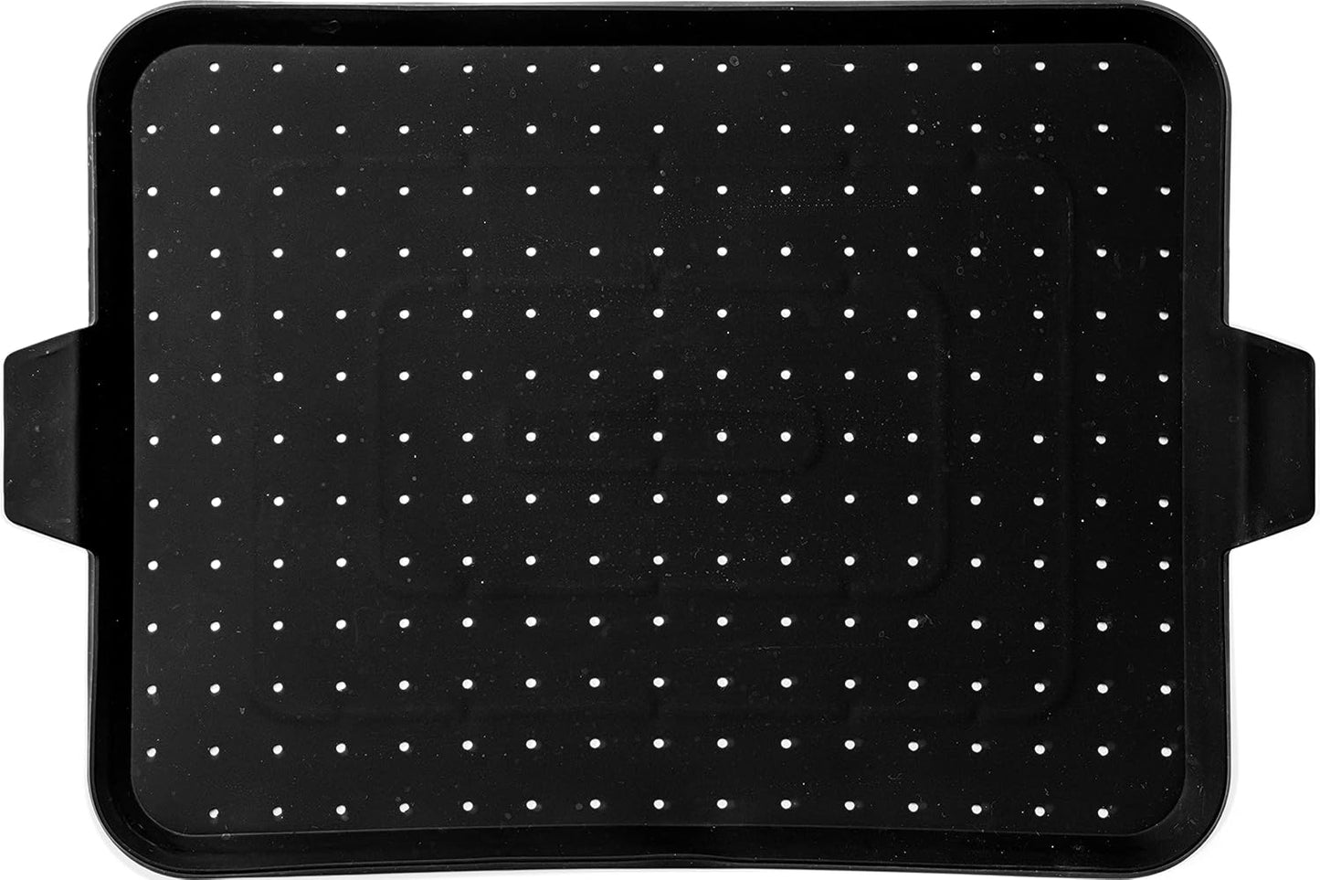 13-Inch Splatter Screen for Frying Pan - Silicone Grease Splatter Guard for 12"-13" Panss - |USA Brand|, Black | oven safe