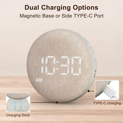 SolaceRise Super Loud Alarm Clock for Hearing Impaired Deaf
