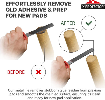 Felt Furniture Pads X-PROTECTOR 235 PCS Premium Furniture Pads - Felt Pads Furniture Feet Best Wood Floor Protectors - Protect Your Hardwood & Laminate Flooring! | Furniture Feet Best Wood Floor Protectors - Protect Your Hardwood & Laminate Flooring!