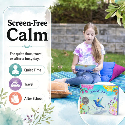 Imagine Mindfulness Cards for Kids – Award-Winning XL Meditation Cards