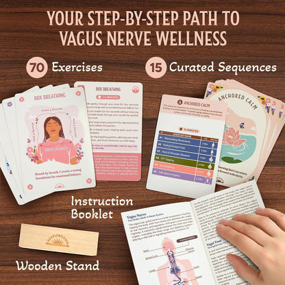 70 Vagus Nerve Exercises - Cards for Nervous System Regulation
