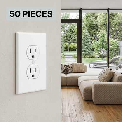 50 Pcs Outlet Insulation and Draft Sealers Foam Insulation Pads