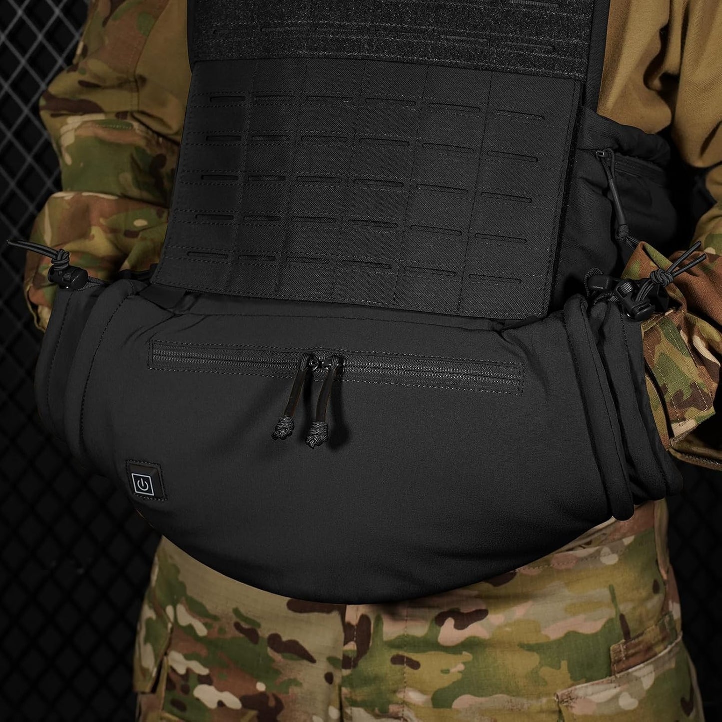 Tactical Hand Warmer,Portable Drop Hanger Waist Handwarmer Pouch for Hunting Golf Camping Fishing, Hiking, Football Winter Outdoor Field Survival.