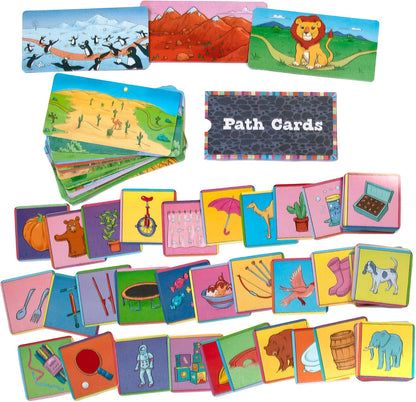 eeBoo Gathering a Garden Board Game - Award Winning Patience & Plant Counting Garden Game, Screen-Free Fun for 2-4 Players, Kids Ages 5 and up