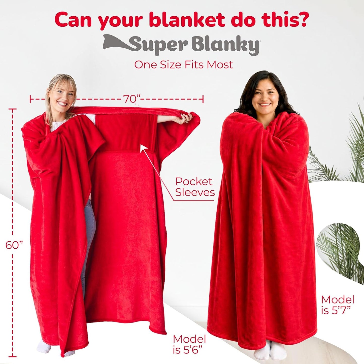 Wearable Blankets for Women & Men, Graduation Day Gift for Her, Cozy Gifts for Women, Wife Birthday Gifts Ideas