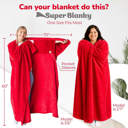 Wearable Blankets for Women & Men, Graduation Day Gift for Her, Cozy Gifts for Women, Wife Birthday Gifts Ideas