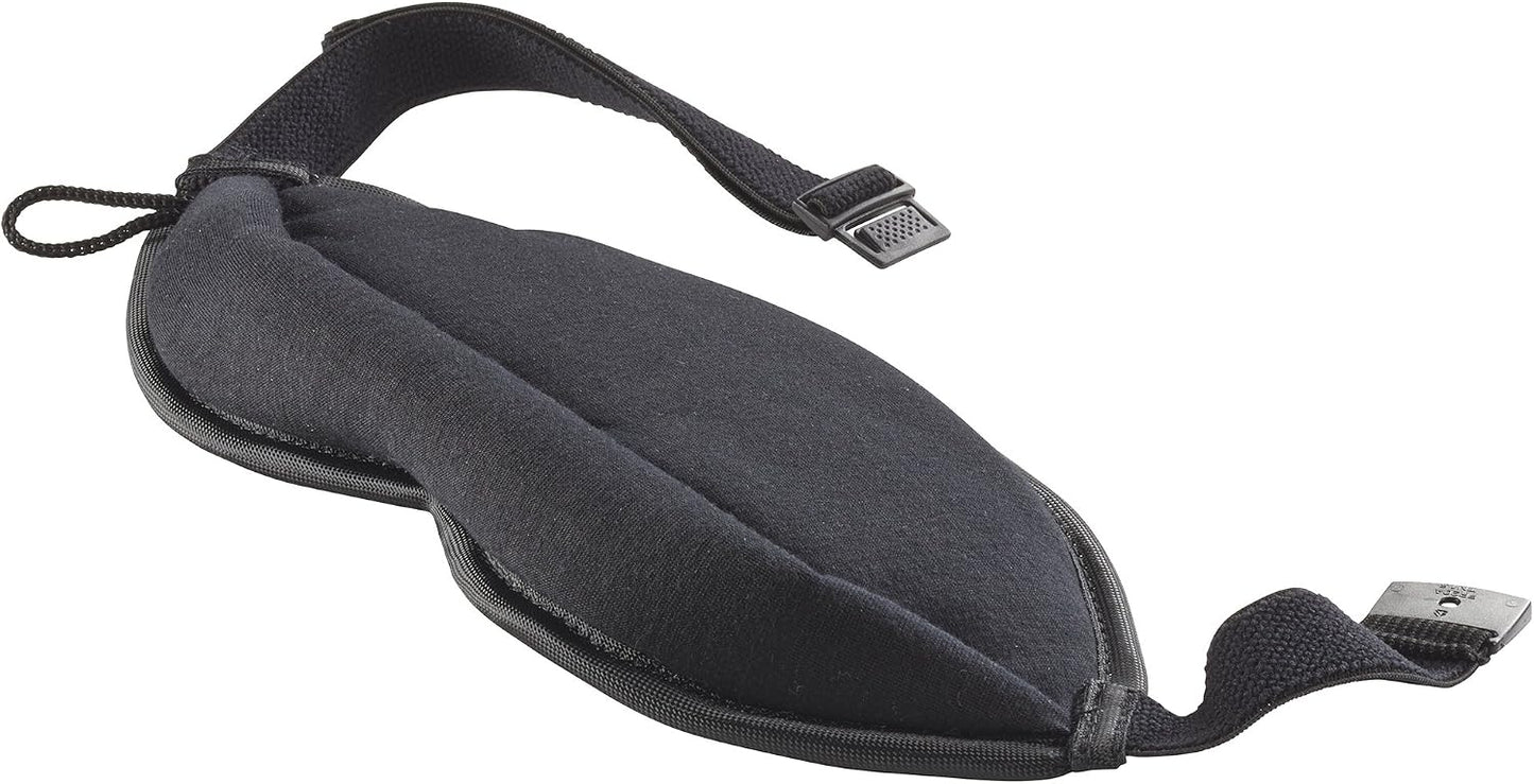 Lewis N. Clark Comfort Sleep Mask | Eye Mask for Travel | Comfortable & Breathable | Light Blocking & Adjustable | Light Blue