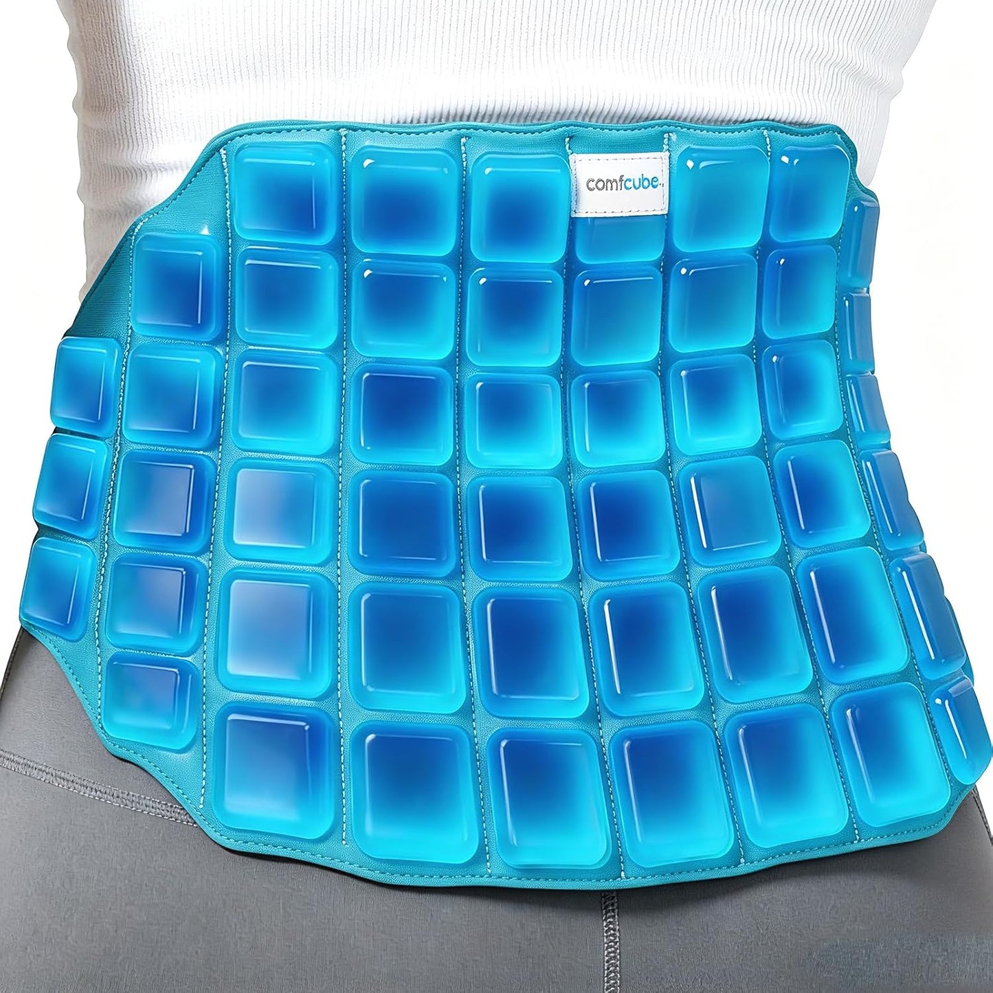Neck Ice Pack Wrap for Cervical Pain, 2 Hours Long Lasting Cold | Ice Pack for Neck Shoulders Cooling, FSA Eligible, Flexible Cold Pack for Hot Weather, Hot Flashes, Surgery, Swelling