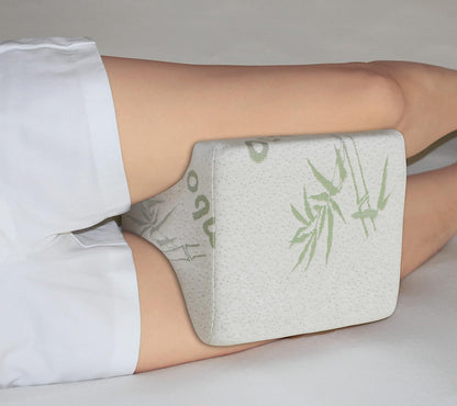 Knee Pillow - Provides Optimal Spinal Alignment to Help Reduce Lower Back, Leg, Hip, Ankle, or Joint Pain