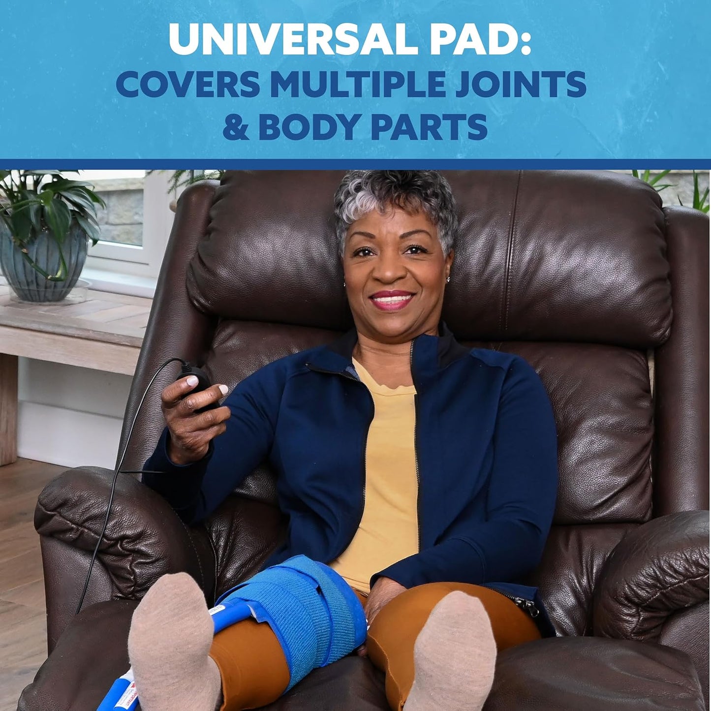 Polar Active Ice 3.0 | 9 QT Cold Therapy Ice Machine | Programmable Timer | Full Circumference Knee Pad | Cryotherapy Pain Relief System | Ace Bandage Style Compression
