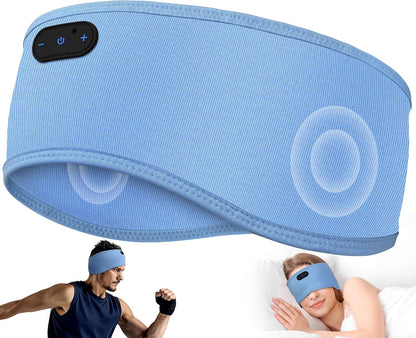 MUSICOZY Sleep Headphones Bamboo Bluetooth Headband for Side Sleepers