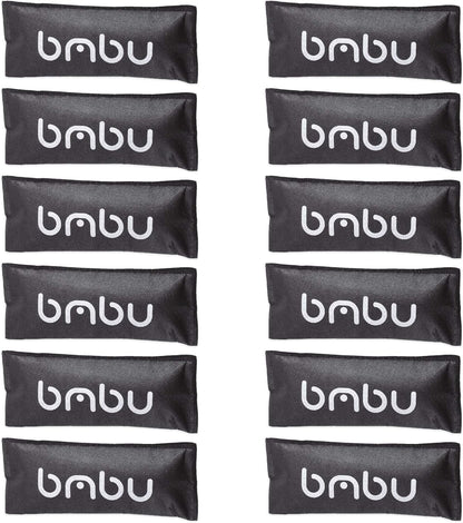 bmbu Charcoal Shoe Deodorizers - Activated Natural Bamboo Air Purifying Bag Insert for Sneakers Oder Eliminator Mini Bags -Absorber/Freshener for Gym Bag,Drawer,Closet,Car,Home, Cat Litter