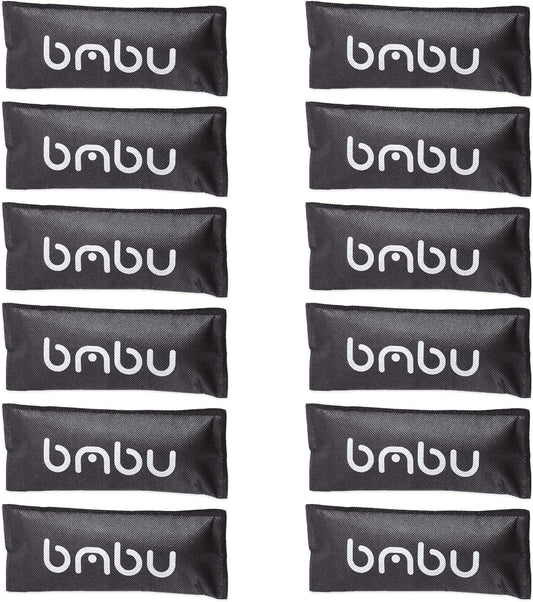 bmbu Charcoal Shoe Deodorizers - Activated Natural Bamboo Air Purifying Bag Insert for Sneakers Oder Eliminator Mini Bags -Absorber/Freshener for Gym Bag,Drawer,Closet,Car,Home, Cat Litter