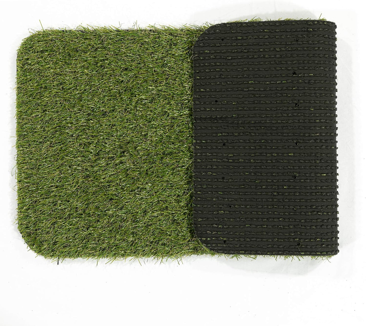 Ottomanson Indoor/Outdoor Boot Tray Non-Slip Doormat Modern Entryway Mat for Entryway Patio Backyard Garage, 18" x 28", Black