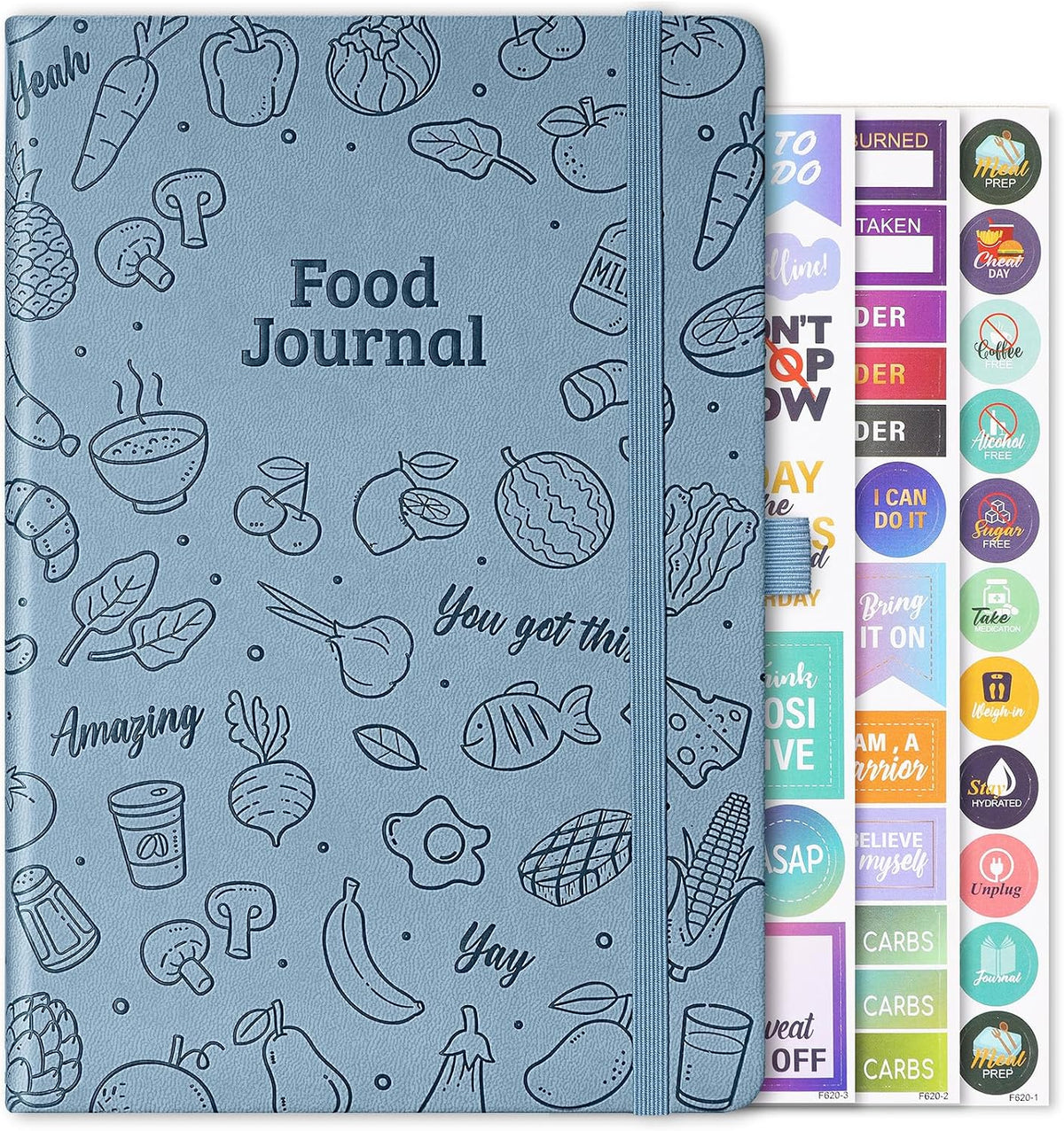 Food Journal - Journal for Women Weight Loss, 5.8" x 8.3
