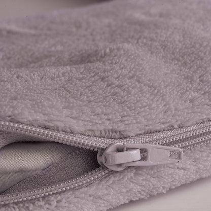 DMI Relax-a-Bac All-Natural Neck Wrap Hot Cold Therapy Microwavable Moist Heat Heating Pad and Cold Compress for Neck and Shoulder Pain Relief and Arthritis, Gray