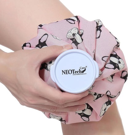 Neotech Care Ice Bag with Screw Top Lid (Smiley Face Design, 8 inch)